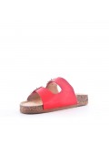 Children's faux leather slide