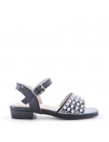 Sandale fille en simili cuir