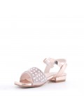 Sandale fille en simili cuir