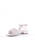 Sandale fille en simili cuir