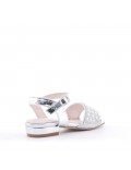 Sandale fille en simili cuir