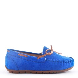 Mocassin en simili daim
