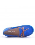 Mocassin en simili daim