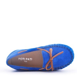 Mocassin en simili daim