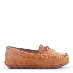 Mocassin en simili daim