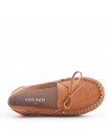 Mocassin en simili daim