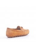 Mocassin en simili daim