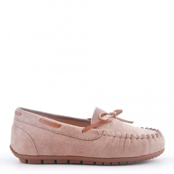Mocassin en simili daim
