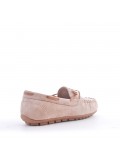 Mocassin en simili daim