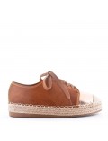 Faux suede espadrilles for women