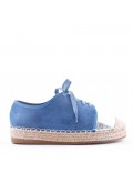 Faux suede espadrilles for women