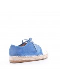 Faux suede espadrilles for women