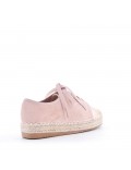 Espadrilles en simili daim pour femme