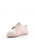 Espadrilles en simili daim pour femme