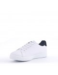 Women's faux leather sneaker