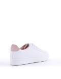 Women's faux leather sneaker