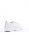 Women's faux leather sneaker