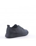 Women's faux leather sneaker