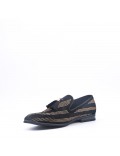 Moccasin in faux-material mix for men