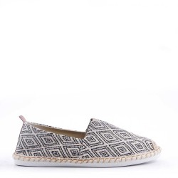 Mocassin homme en textile