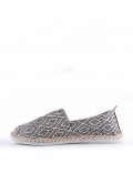 Men's textile moccasin