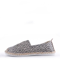 Mocasín textil para hombre