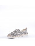 Men's textile moccasin