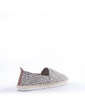 Men's textile moccasin