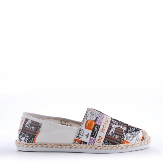 Mocassin homme en textile