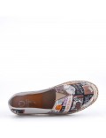 Mocassin homme en textile