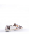 Men's textile moccasin