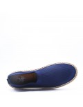 Men's textile moccasin