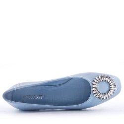 Ballerine confort en simili cuir