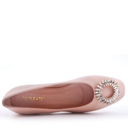 Ballerine confort en simili cuir
