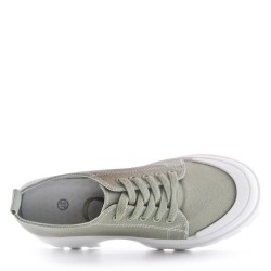Basket en textile pour femme