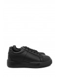 Women's faux leather sneaker