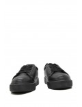 Women's faux leather sneaker