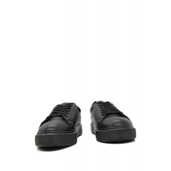 Women's faux leather sneaker