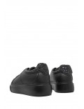 Women's faux leather sneaker