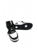 Women's faux leather sneaker