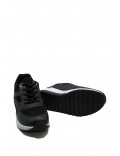 Women's faux leather sneaker