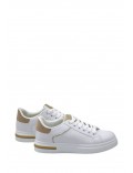 Women's faux leather sneaker