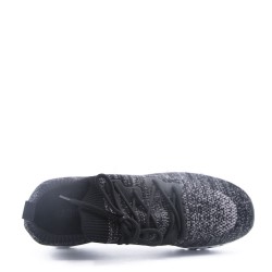 Men's textile lace-up basket