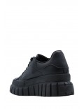 Women's faux leather sneaker