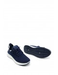 Men's textile lace-up basket