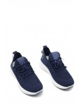 Men's textile lace-up basket