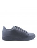 Women's faux leather sneaker