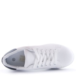 Women's faux leather sneaker