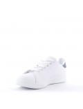 Women's faux leather sneaker