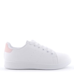 Basket en simili cuir pour femme